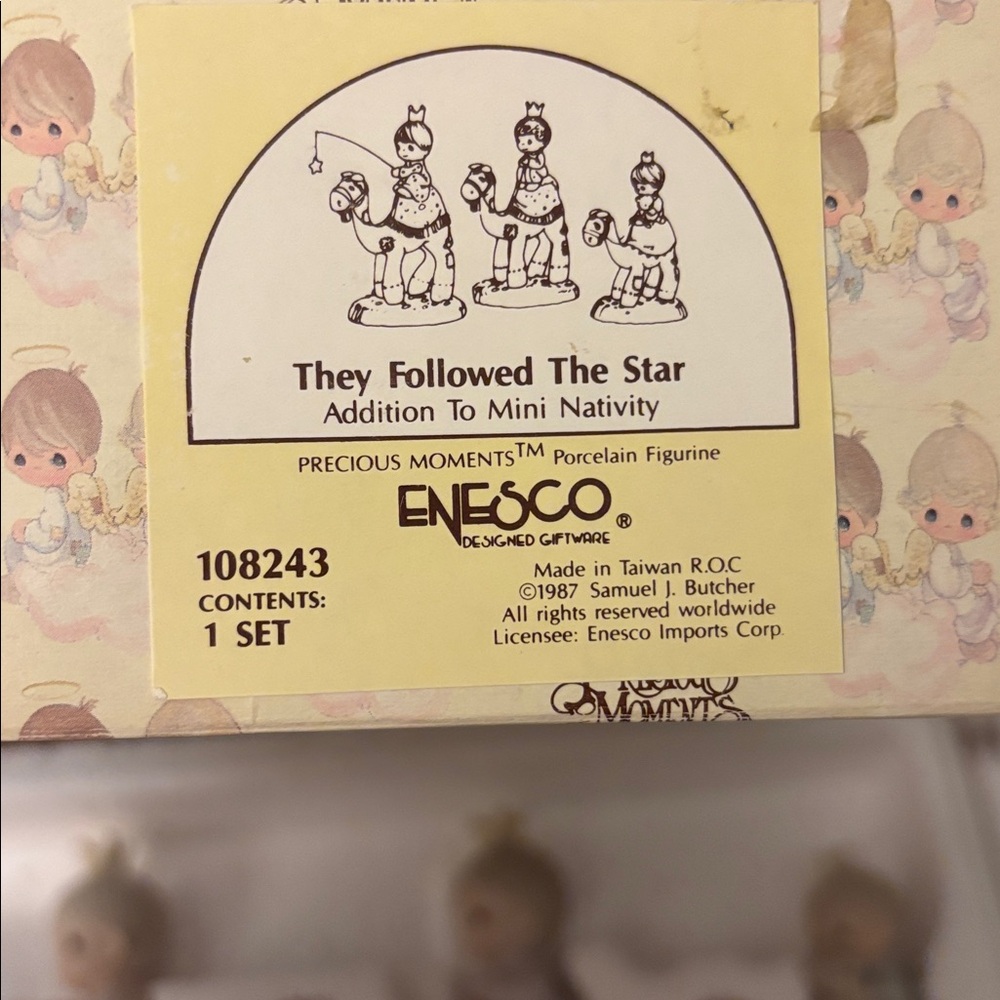 Precious Moments “They follow the Star” set 108243 Figurines in orig. box - Picture 8 of 11